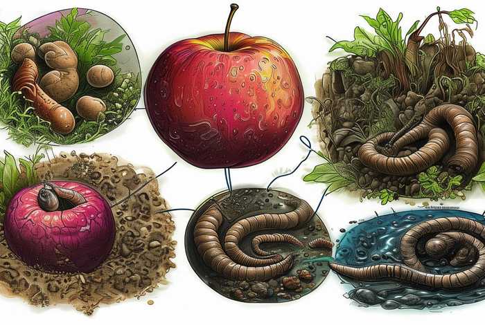 蛔虫生活史循环图；蛔虫生活史循环图手绘