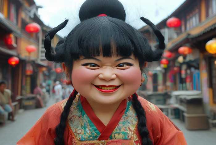 功夫龅牙珍生活照曝光、功夫里的龅牙珍本人照