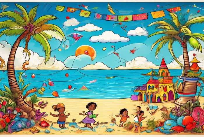 多彩的假期生活手抄报怎么画；多彩的假期生活手抄报怎么画图片