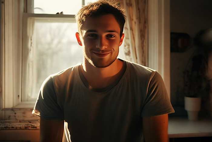 短发生活照男，短发男生真实生活照片