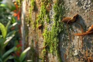 壁虎生活的地方图片 - 壁虎生活的地方图片真实