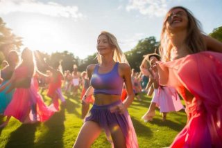 快乐舞缘锻炼视频；快乐舞缘早上锻炼