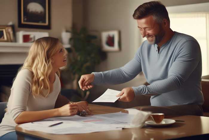 老公还房贷生活负担归老婆；老公负责还房贷我负责生活行不行