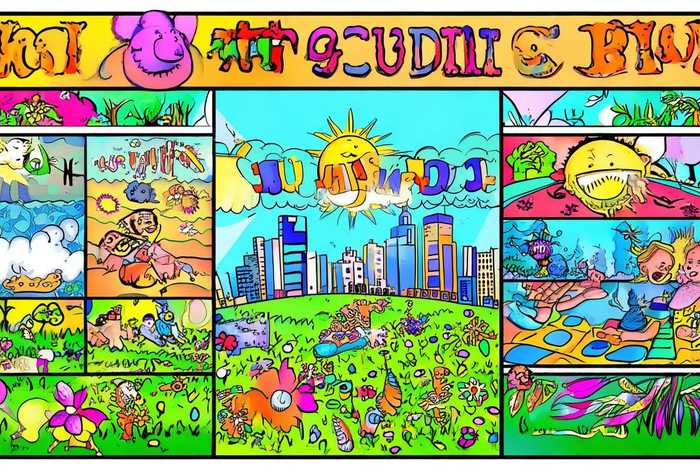 多彩的生活手抄报（多彩的生活手抄报六年级）