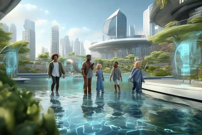 科技生活图画、科技生活图画大全简单又漂亮