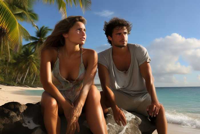 和女上司被困荒岛、女上司被困荒岛