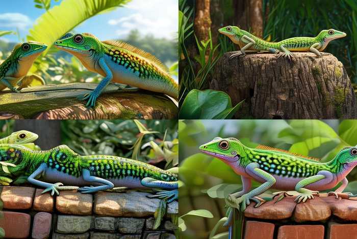 壁虎生活在哪里图片；壁虎生活在哪里图片大全