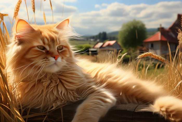 猫咪乡下的农村生活 生活在农村的猫