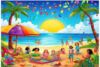 多姿多彩的假期生活手抄报 - 多姿多彩的假期生活手抄报怎么画