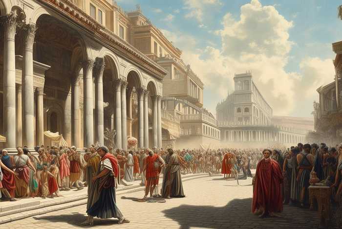 古罗马生活习俗 - 古罗马的社会生活