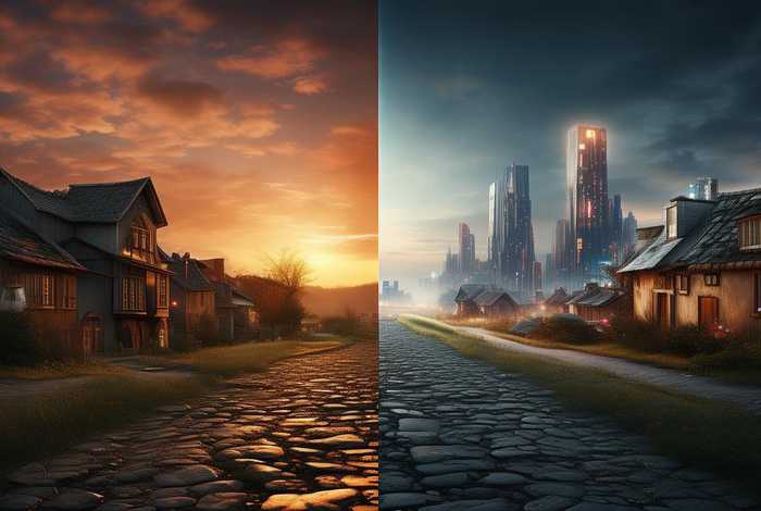 过去和现在的生活变化感受、过去和现在的生活变化感受一样吗