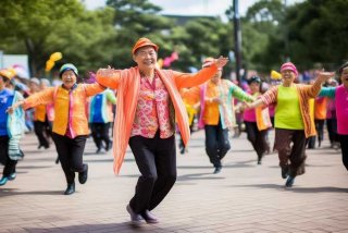 刘荣广场舞祝寿舞教学（刘荣广场舞《祝寿歌》原创附正反面口令教学）