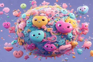 qq生活网可爱星，qq可爱星球主题