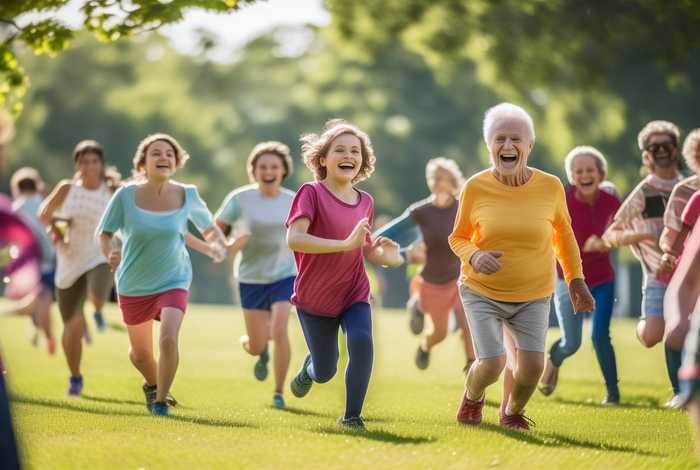 快乐运动健康生活绘画 运动健康快乐主题绘画