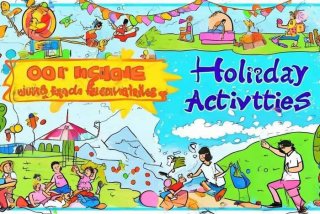 丰富的假期生活手抄报英语（丰富的假期生活手抄报英语四年级）