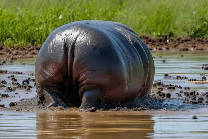 河马的排便特点 河马的排便特点有哪些 河马的排便特点 河马的排便特点有哪些
