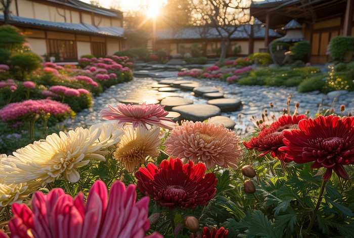 菊花生活环境(地方)与形态特征，菊花的形态特征和生活环境