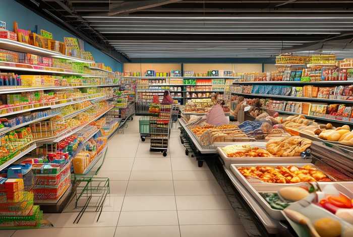 超市生活馆陈列 超市生活馆陈列效果图