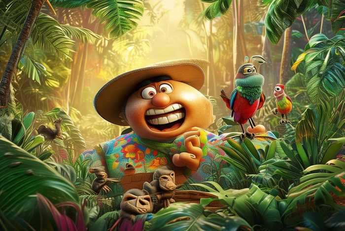 阿布热带雨林爆笑生活；阿布 热带雨林爆笑生活