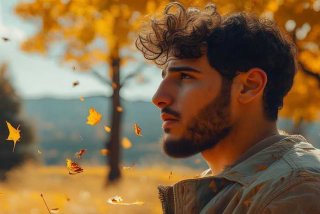 保罗乔治生活照秋天 - 保罗乔治生活照图片大全