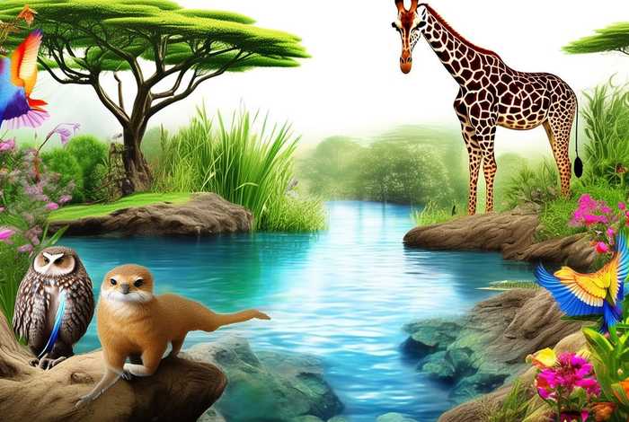 各种动物必须生活在一定的环境里 - 各种动物必须生活在一定的环境里英语