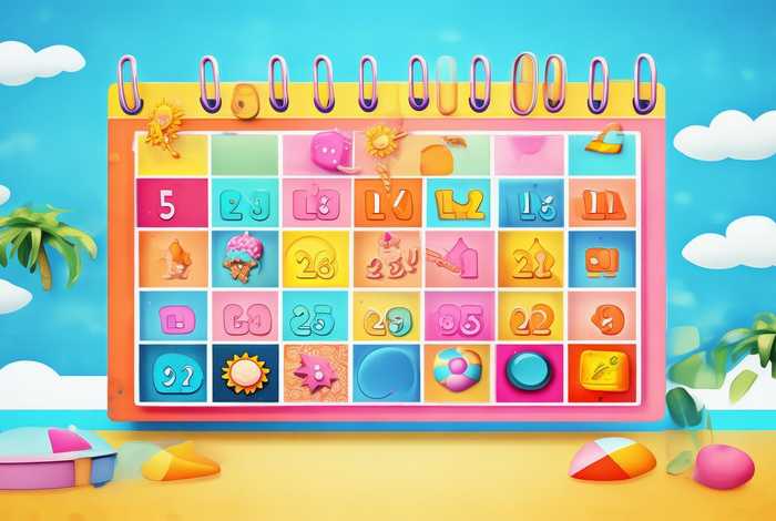 1～3年级暑假计划表图片 1～3年级暑假计划表图片简单漂亮可爱