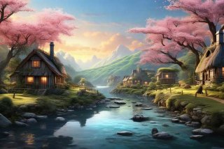 关于世外桃源的唯美句子 关于世外桃源的唯美句子摘抄