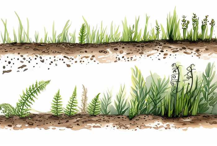 蕨类植物生活史简图（蕨类植物生活史简图手绘）