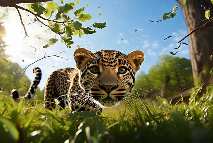 豹纹生活趣事 豹子的趣事 豹纹生活趣事 豹子的趣事