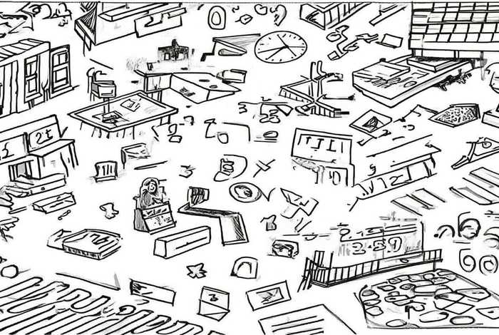 黑白生活中的数学手抄报（黑白生活中的数学手抄报怎么画）