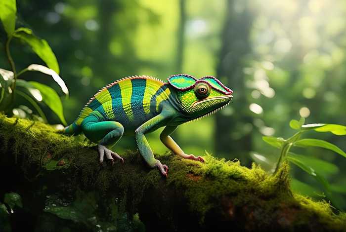 龙一般生活在哪里？ 变色龙一般生活在哪里