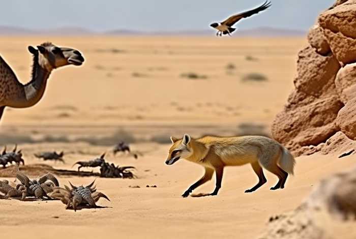 都有哪些动物生活在沙漠中 - 都有哪些动物生活在沙漠中的