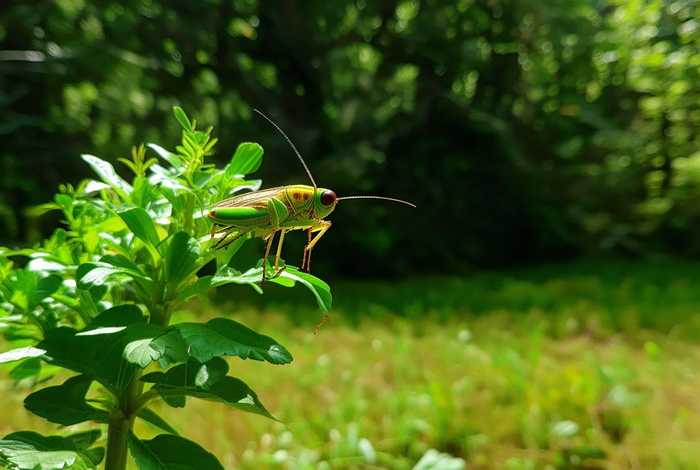 蝈蝈生活在什么植物上（蝈蝈生活在什么植物上面）