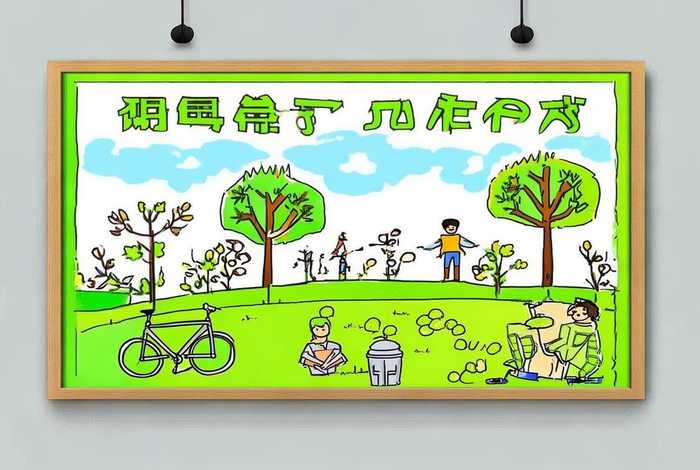 低碳绿色生活手抄报图片大全 - 低碳绿色生活手抄报图片大全简单