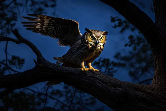 猫头鹰的生活作息 猫头鹰作息时间的特点