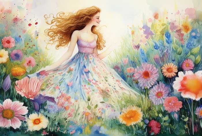 爱美爱生活的水彩画 - 爱美爱生活的水彩画作品