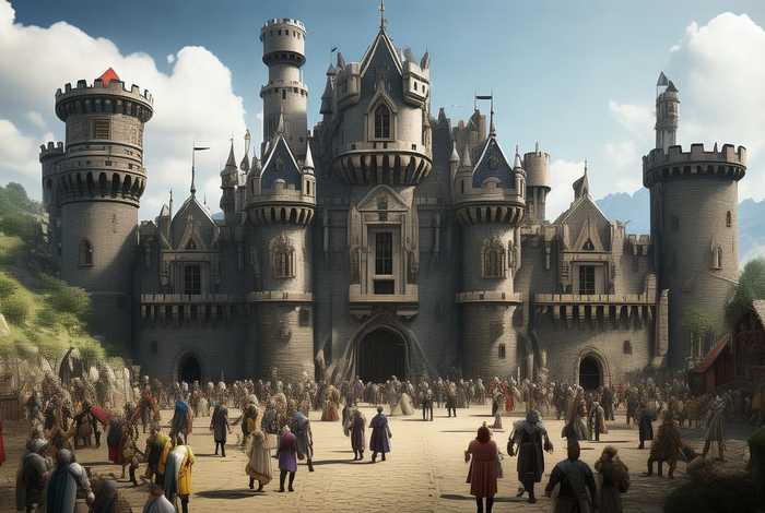 城堡生活多少人、城堡能住多少人