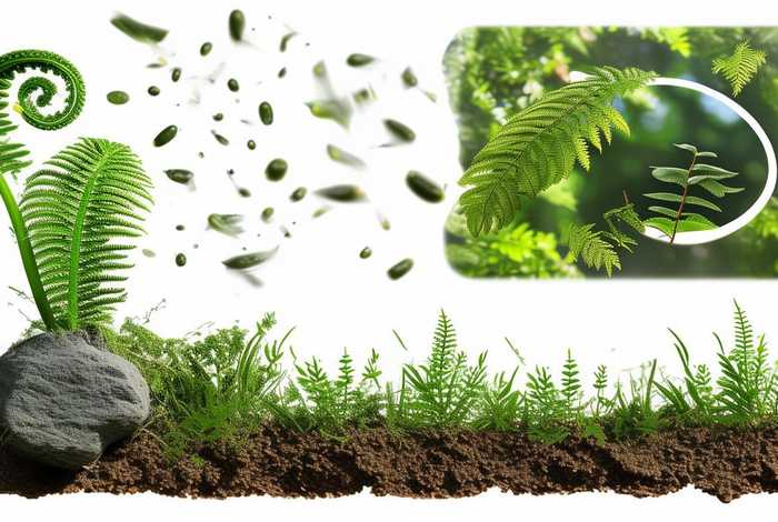 蕨类植物的生活史过程 蕨类植物的生活史过程图