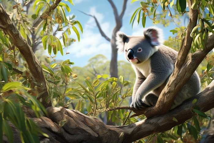 考拉生活在澳洲哪里 - 考拉生活在澳大利亚的哪里