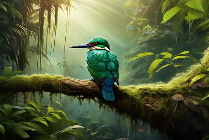 翠鸟的生活地方在哪里，翠鸟的生活地方在哪里呢