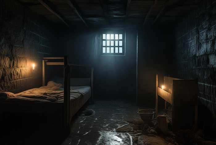 牢房的生活有多惨、牢房里的生活图片