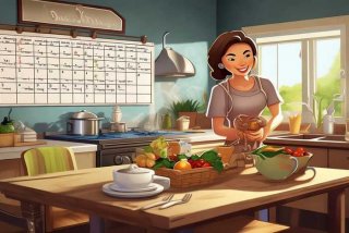 家庭主妇生活计划表 家庭主妇生活计划表图片