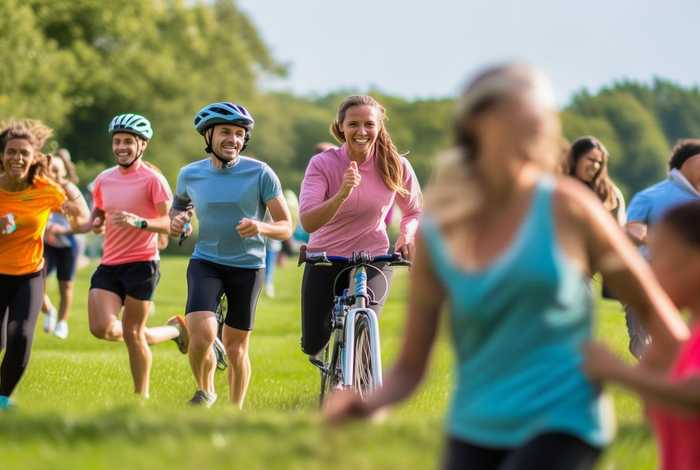 快乐运动健康生活英语，健康运动 快乐生活