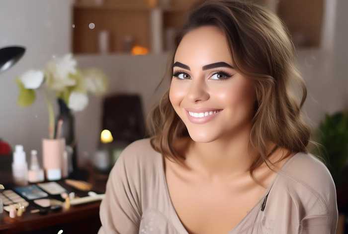 画生活妆介绍模特视频，如何画生活妆视频