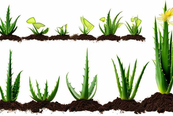 芦荟的生长过程记录图文 - 芦荟的生长过程记录图文并茂