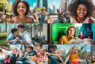 当代年轻人的生活现状图片，当代年轻人的生活现状图片大全