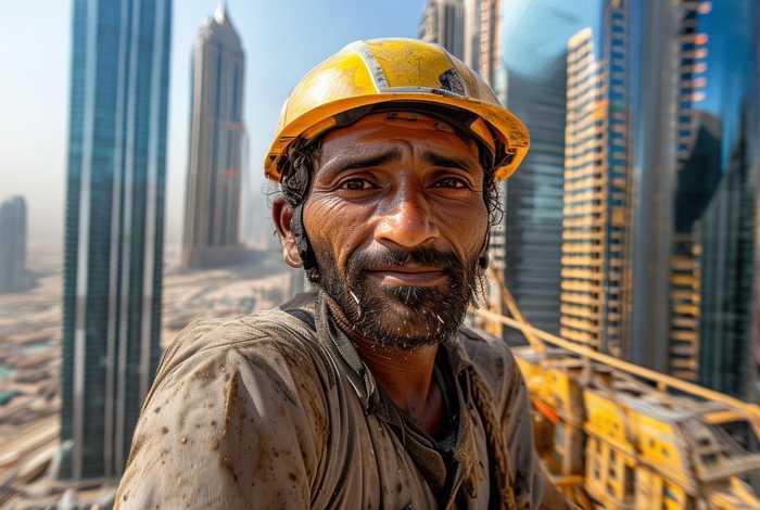 迪拜生活真实经历建筑工；迪拜生活真实经历建筑工人