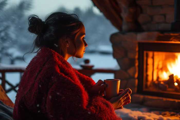 单身女人生活照，单身女人生活照片真实冬天图片