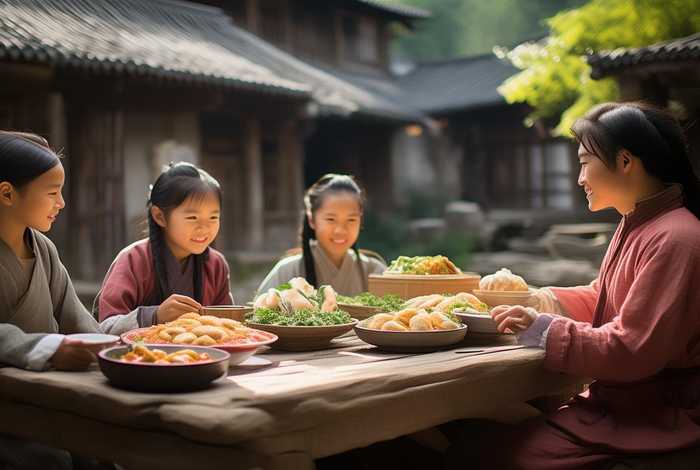 古代小康家庭的一日三餐 古代小康家庭叫什么