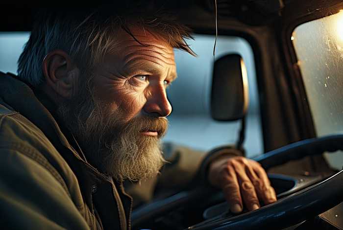 货车司机的生活图片；货车司机的生活图片真实